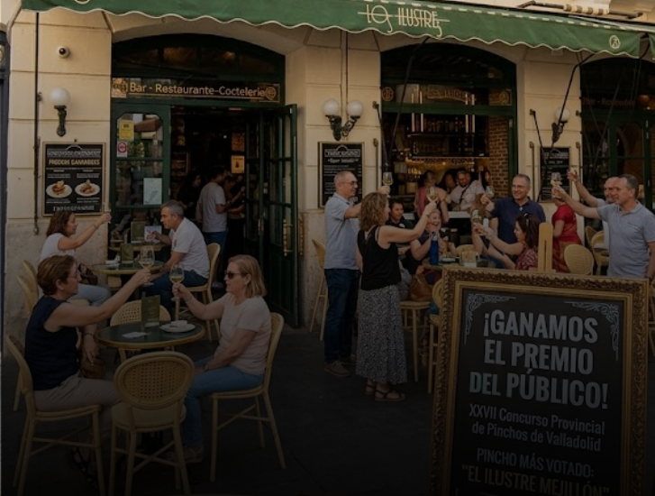 El público lo tiene claro: ‘Los Ilustres’ gana el premio al pincho más votado en Valladolid