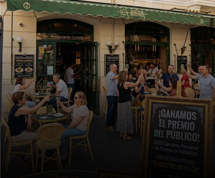 El público lo tiene claro: ‘Los Ilustres’ gana el premio al pincho más votado en Valladolid